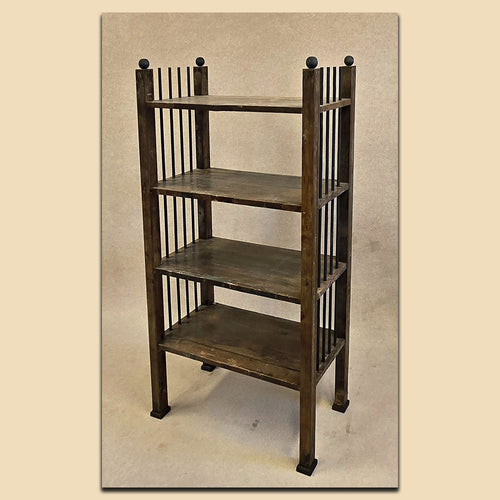 Nr. 4827 Etagere, Biedermeier, Nussbaum massiv, Österreich um 1820