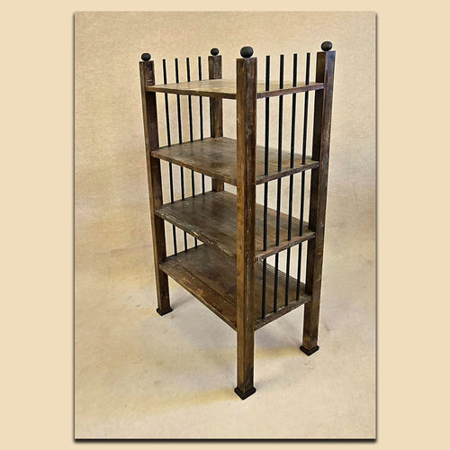 Nr. 4827 Etagere, Biedermeier, Nussbaum massiv, Österreich um 1820