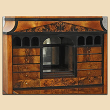 Laden Sie das Bild in den Galerie-Viewer, Nr. 4832 Sekretär, Biedermeier, Kirschbaum furniert, Schweiz um 1820