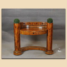 Laden Sie das Bild in den Galerie-Viewer, 4913 Damenschreibtisch, Biedermeier 2. Zeit um 1890 - 1900, Kirschbaum und Esche furniert