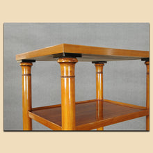 Laden Sie das Bild in den Galerie-Viewer, Nr. 4924 Biedermeier Etagere, Kirschbaum massiv, Österreich/Ungarn ca. 1815